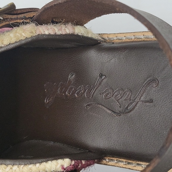 148- Free People Astrid Platform Mule Clogs Size 8 NWT – Multicolor Textured - Picture 12 of 13